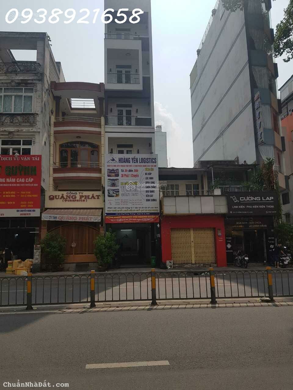 ✅GIÁ TỐT NHẤT KHU VỰC, Nhà  Mặt Tiền Quận 10 Giáp Quận 3 (4.5X14.5) Nở Hậu 6.5m,Nhỉnh 22Tỷ