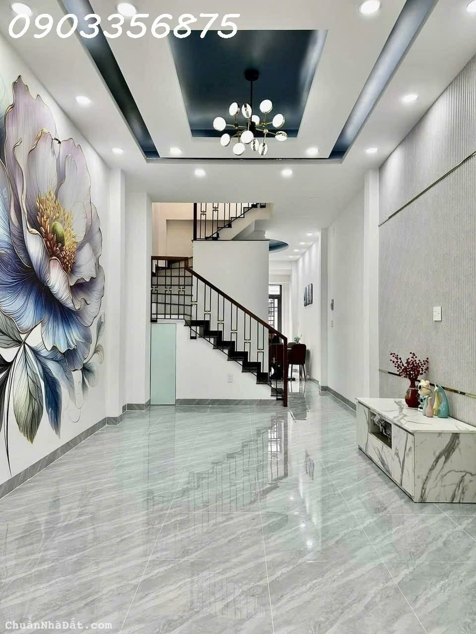 Bán Nhà Mặt Tiền Ngay CV Phú Lâm, Ôtô Ngủ Nhà,4Tầng 83m Ngang Hơn 5m Nhỉnh 12Tỷ