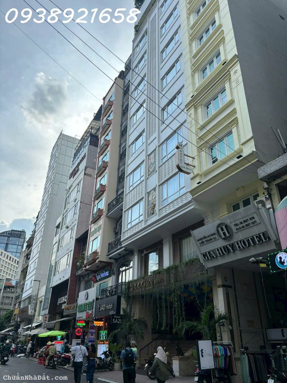 🏡QUẬN 1- Bán Khách Sạn Mặt Tiền Vip Ngay Chợ Bến Thành (Hầm+9Tầng+Thang Máy)