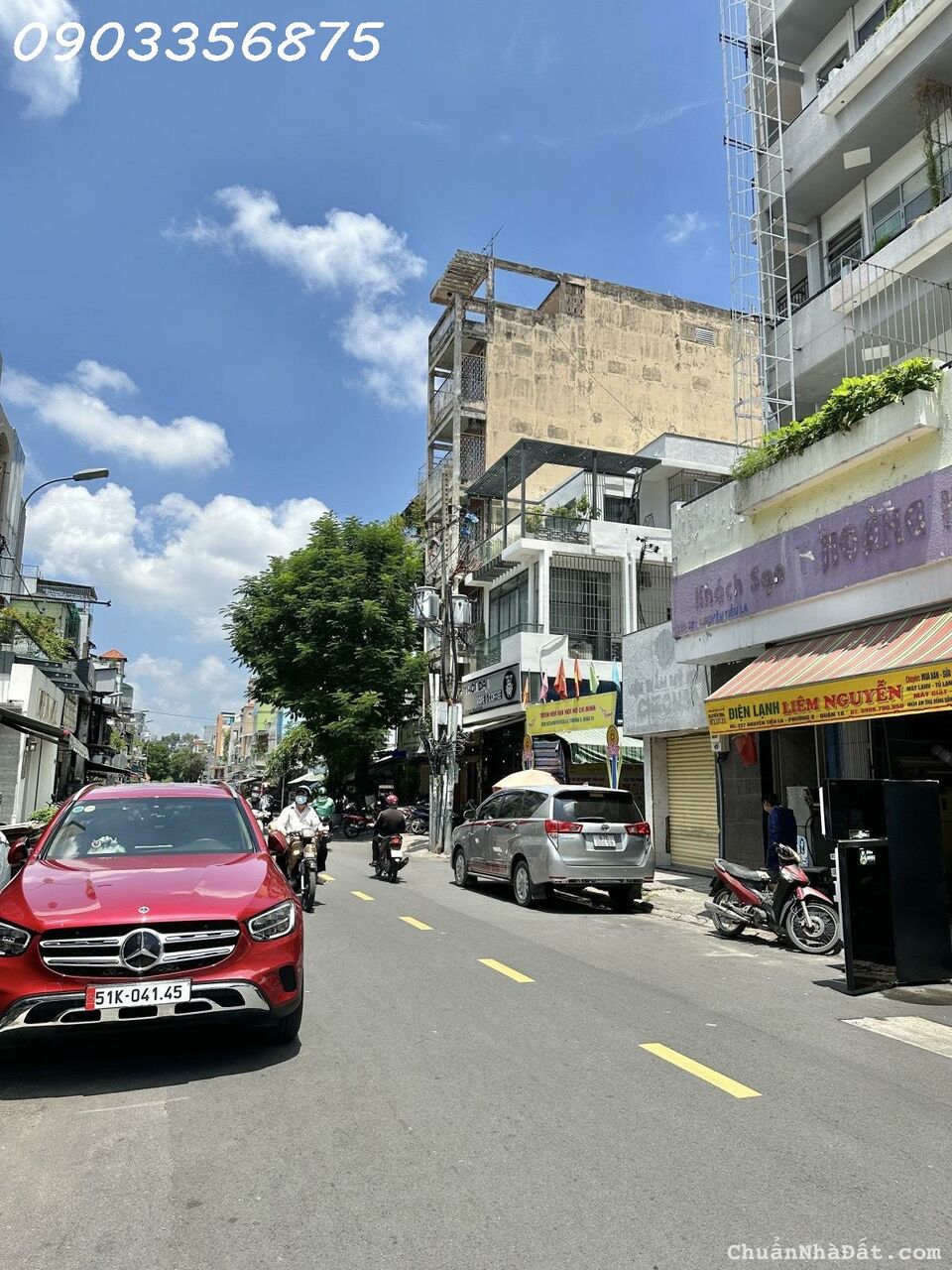 NHỈNH 11TỶ Mặt Tiền KD Nhật Tảo-Nguyễn Tiểu La,5Tầng 40m2, Hoàn Công Đủ