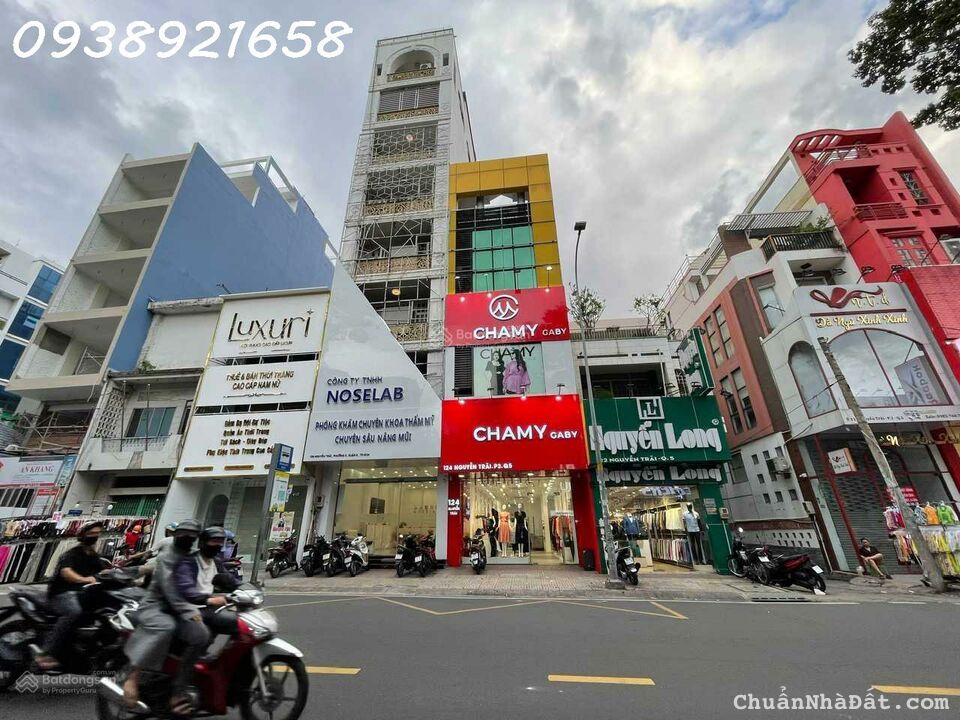 🌹Bán Nhà,VIP Quận 5 Mặt Tiền Phố Thời Trang Nguyễn Trãi  (5mx22),4 Tầng, 57TỶ TL
