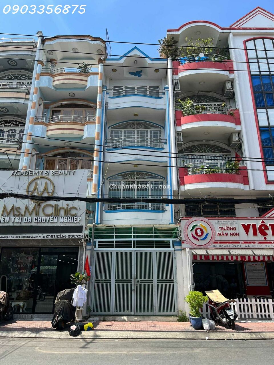 **Bán Nhà Vị Trí KD Đỉnh, Sầm Uất Ngay Chợ Phú Lâm-Bà Hom 80m(4X20)6Tầng  6PN-14.6Tỷ