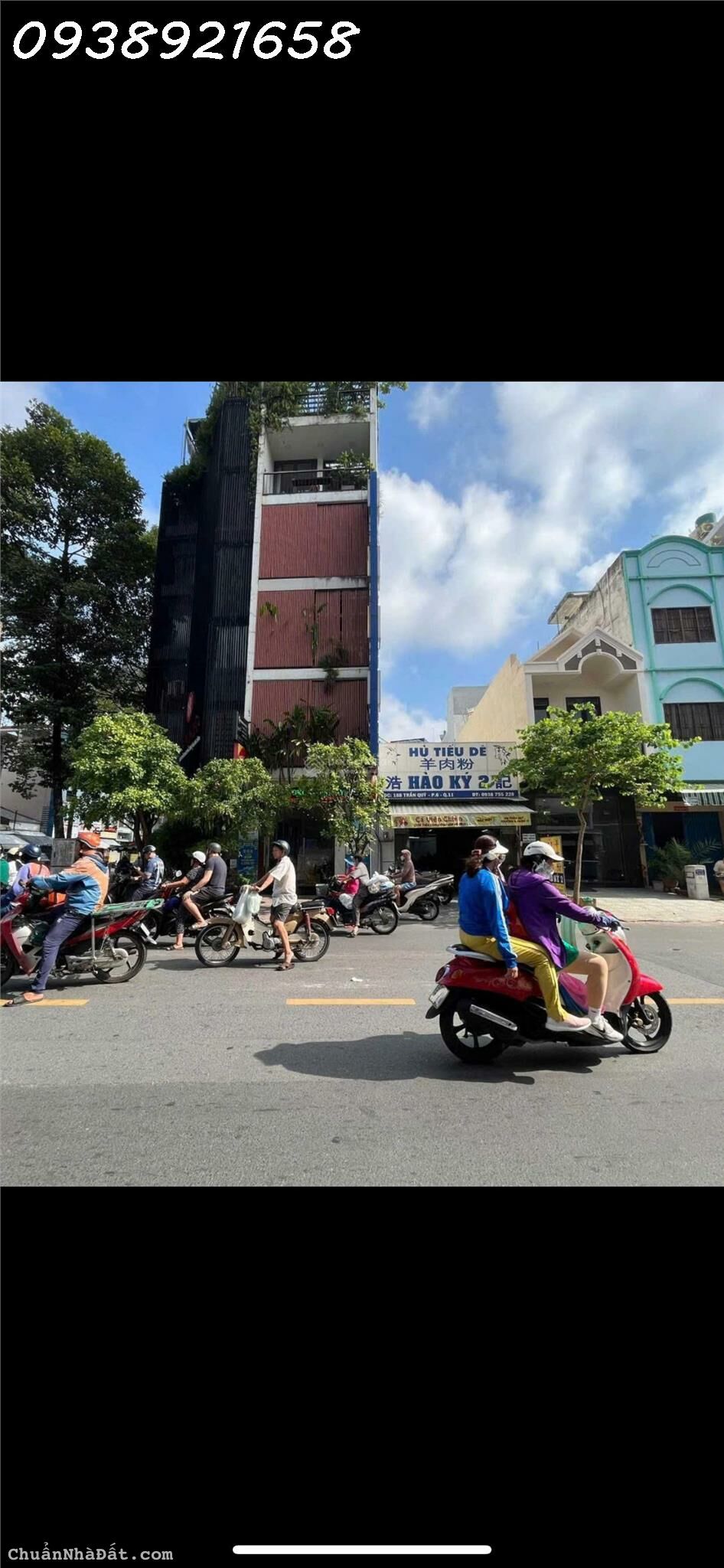 ✅Siêu Hiếm Nhà Bán, MTKD Trần Quý Ngay Chợ Thiếc(4X23m)Trệt+3Lầu,Sổ Vuông Đẹp Xíu 21Tỷ