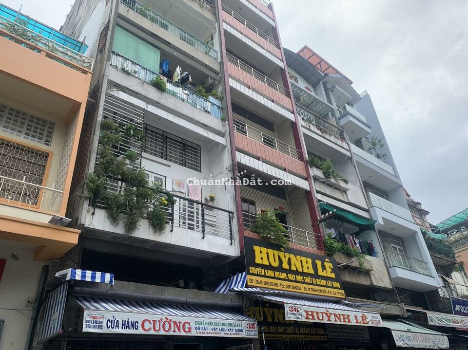 💎💎 SIÊU HIẾM–NHÀ 2 MẶTTIỀN KD TRỊNH HOÀI ĐỨC Q5 Ngang hiếm8.6x15,5TẦNG-44.9TỶ