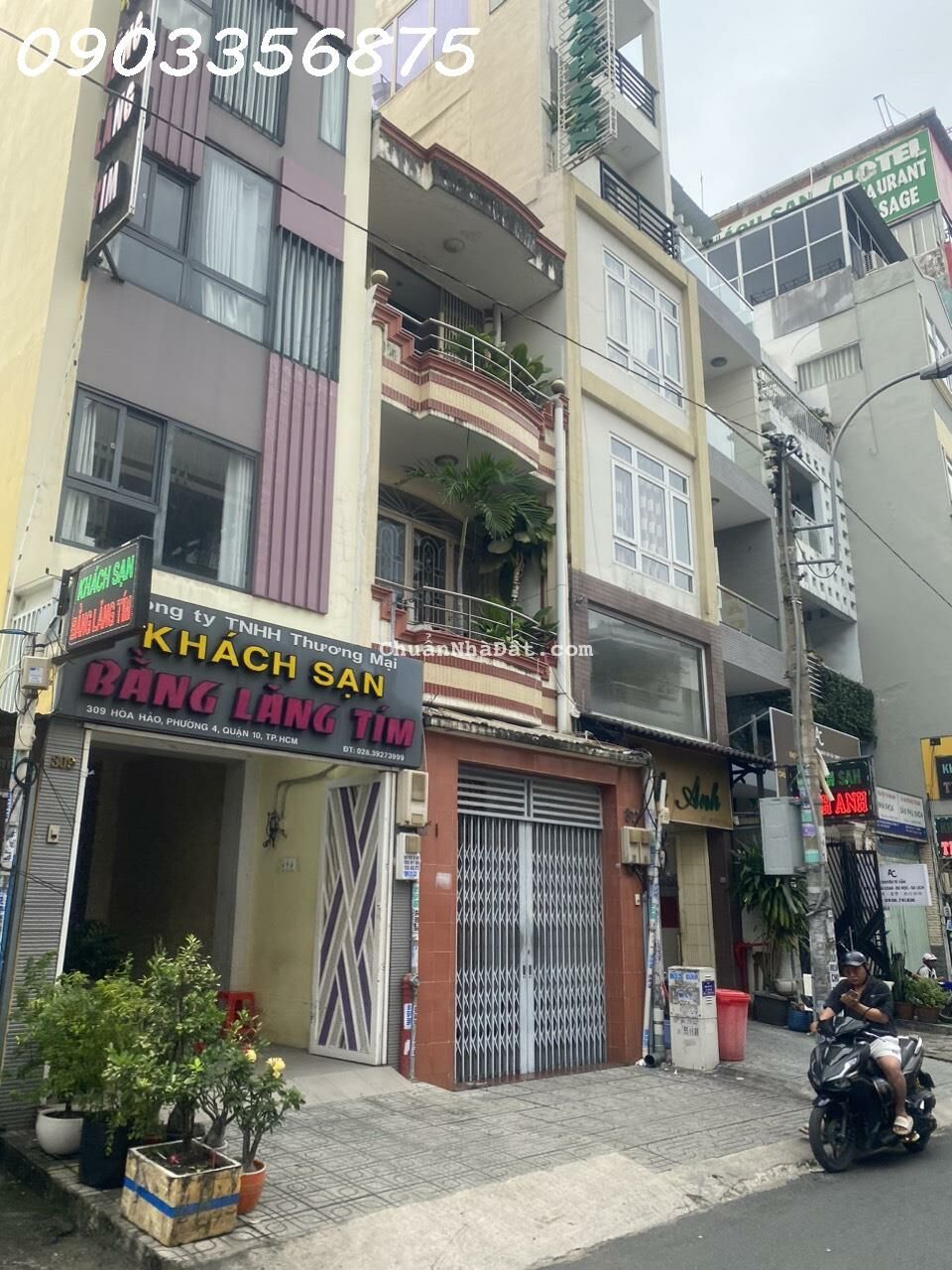 NHỈNH 11TỶ  Mặt Tiền Đào Duy Từ - Hòa Hảo Khu KD Đa Ngành Nghề sầm Uất (4.2X10.2) 4Tầng,4PN  