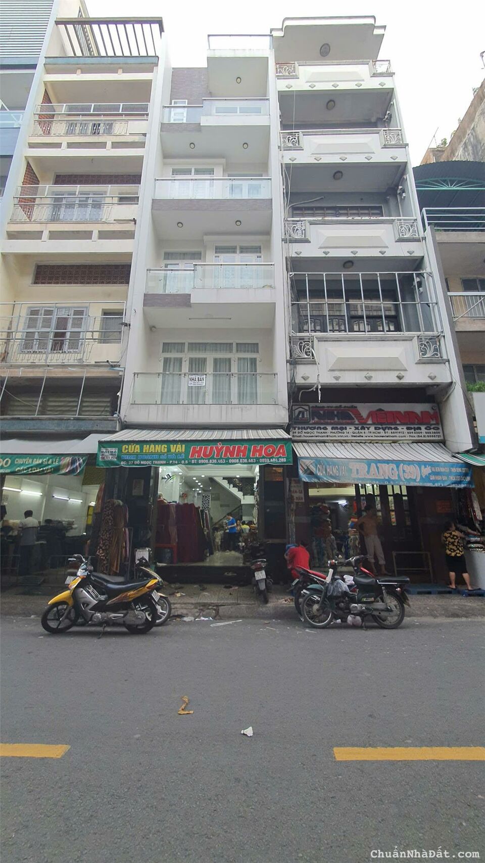 **Bán Nhà MTKD Chợ Vải Soái Kình Lâm Quận 5,6 tầng có thang máy, 4.2X18 HDT.50tr 29TỶ