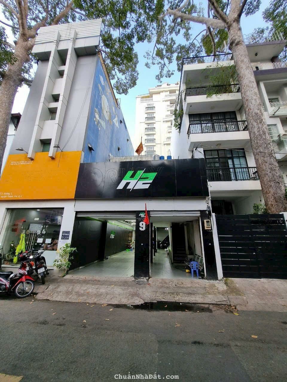 🌹Khuôn đất siêu đẹp nở hậu-Mặt Tiền Đường số 2 Cư Xá Đô Thành- Quận 3 (6.6X20) 40Tỷ