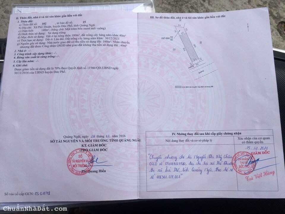 Bán 140m2 đất Phổ Thuận - Đức Phổ - Quảng Ngãi, sẵn SHR chỉ 530 triệu. Lh:0902487567. Bán 140m2 đất Phổ Thuận - Đức Phổ - Quảng Ngãi, sẵn SHR chỉ 530 triệu. Lh:0902487567.