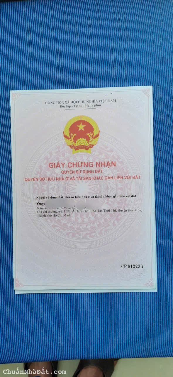 Bán đất KDC LONG KIM 2 (KDC HOÀNG LONG) NGAY TT THỊ TRẤN BẾN LỨC 92M2 SHR 1.6 TỶ. LH:0924404648