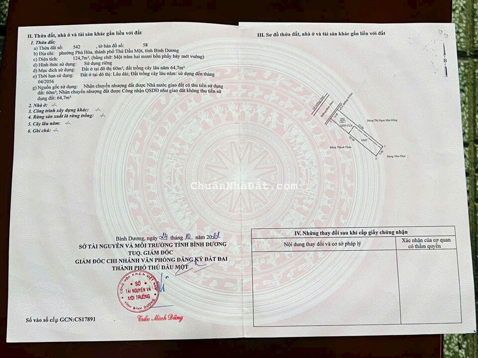 Bán nhà cấp 4, mặt tiền hẻm 269 phường Phú Hòa, SHR 125m2 chỉ 3.5 tỷ. Lh:0932697169.