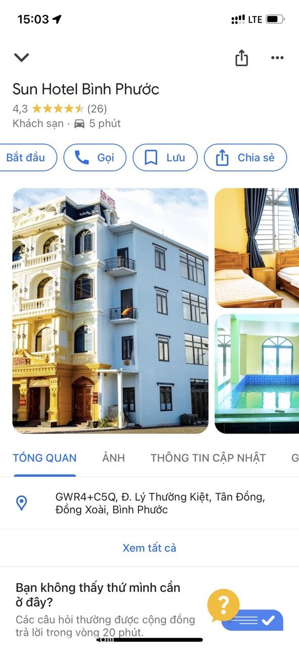 Bán khách sạn đang cho thuê ngay TTTP đồng xoài Bình Phước 225m2 SHR 13.5 tỷ.  Lh:0978077345.