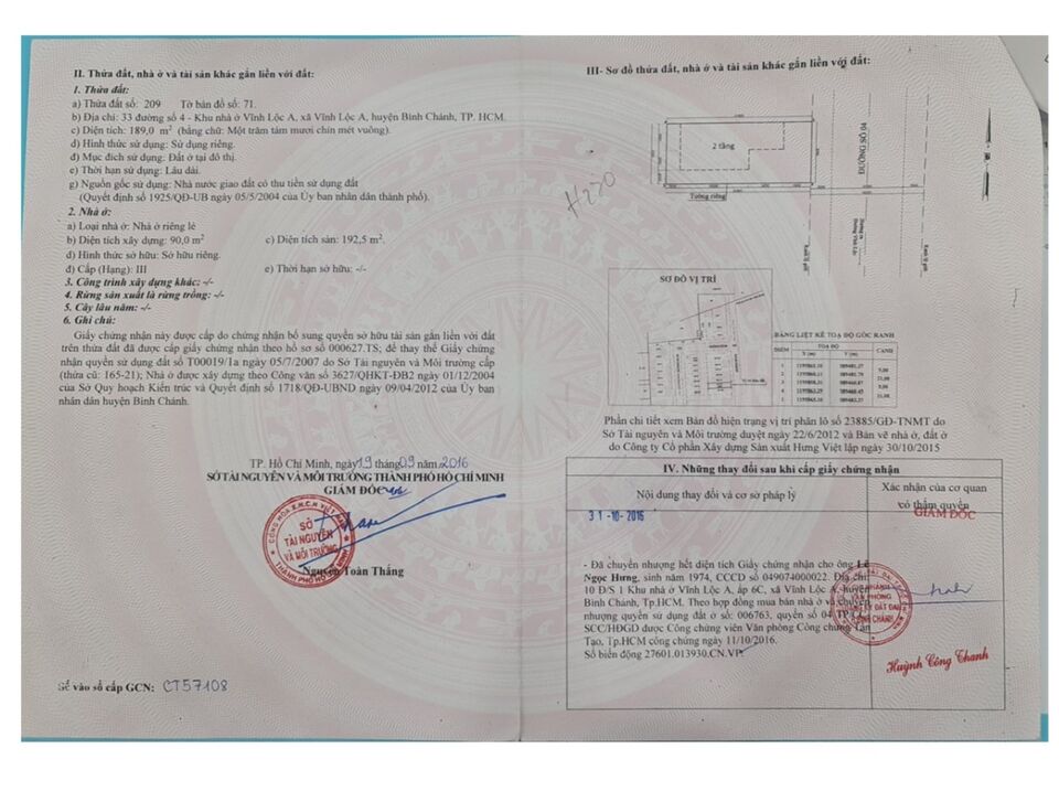 Bán biệt thự 189m2 KDC Đồng Danh Vĩnh Lộc A Bình Chánh, sổ hồng riêng khu compound khép kín