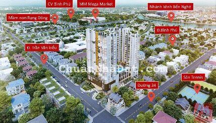 Bán căn hộ Duplex Penthouse dự án chung cư Asiana Capella Quận 6 giá 8,4 tỷ,ck 8,5%