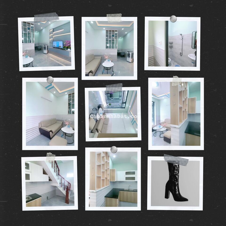 VỠ NỢ bán nhà ngay chợ Gò Đen - Giá 800 triệu