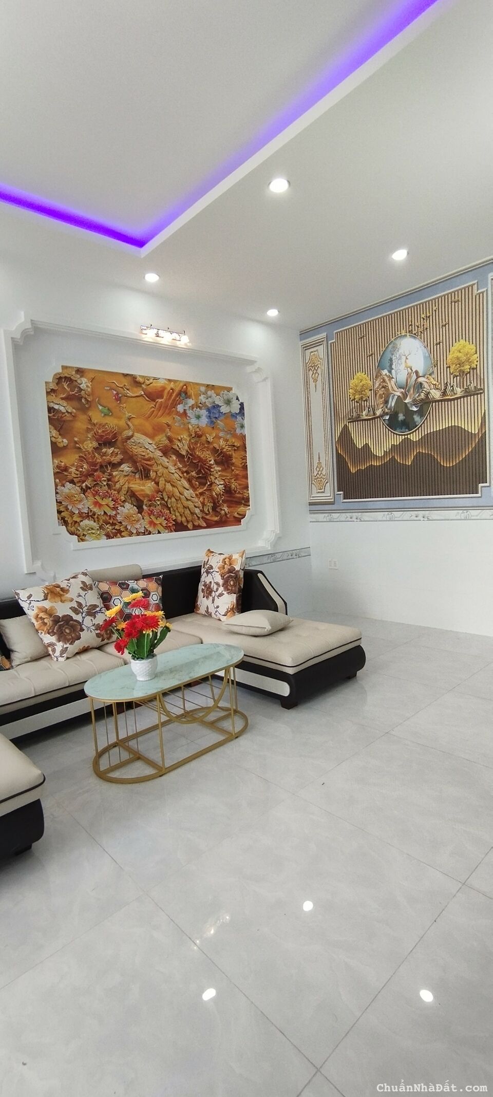 Bán Nhà 1 lầu, SHR, 5 x 20m, Đường xe tải gần chợ Bình Chánh