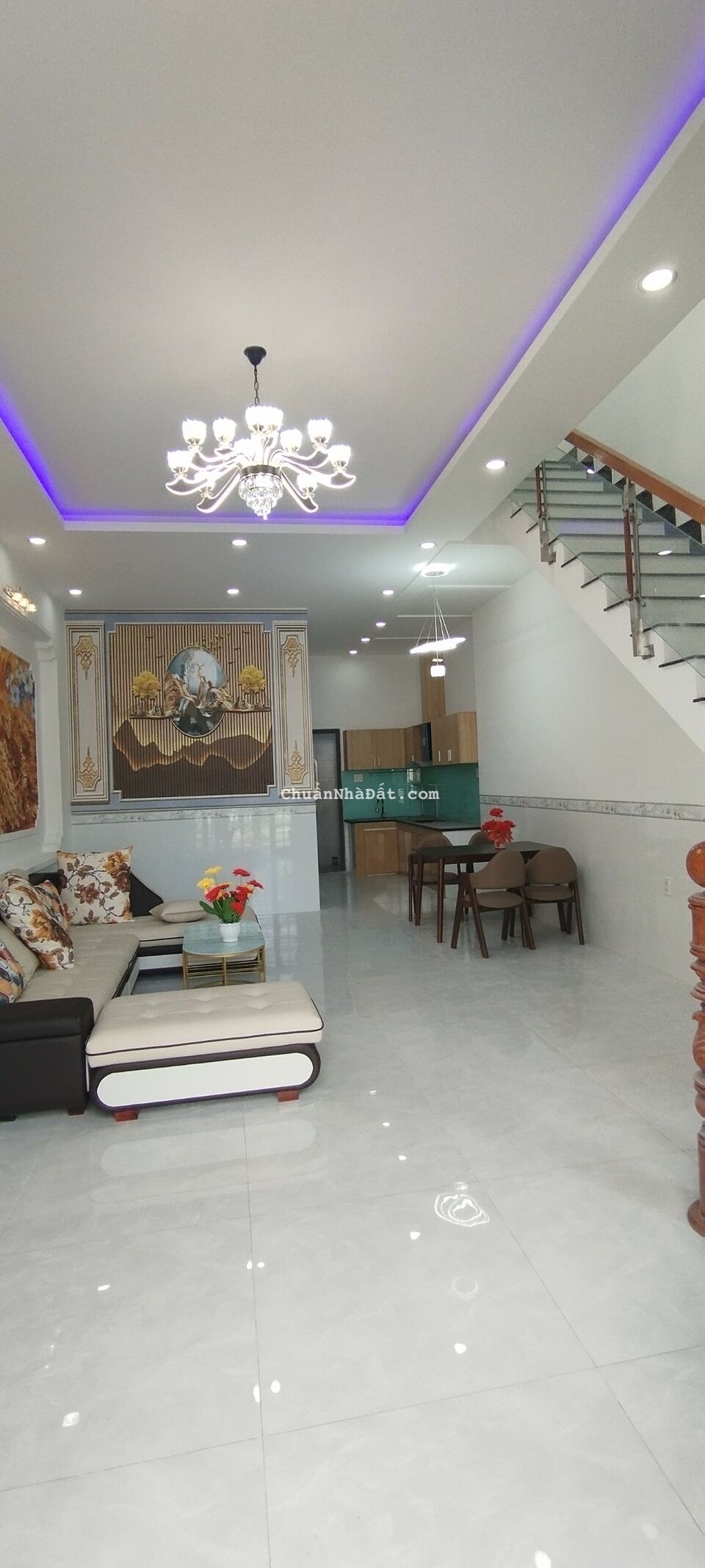 Bán Nhà 1 lầu, SHR, 5 x 20m, Đường xe tải gần chợ Bình Chánh