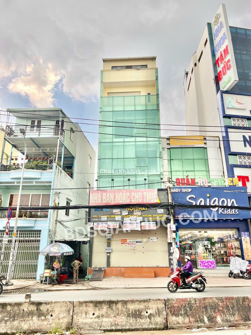 ⛵️TOÀ NHÀ 6 TẦNG 1116 HUỲNH TẤN PHÁT Q7