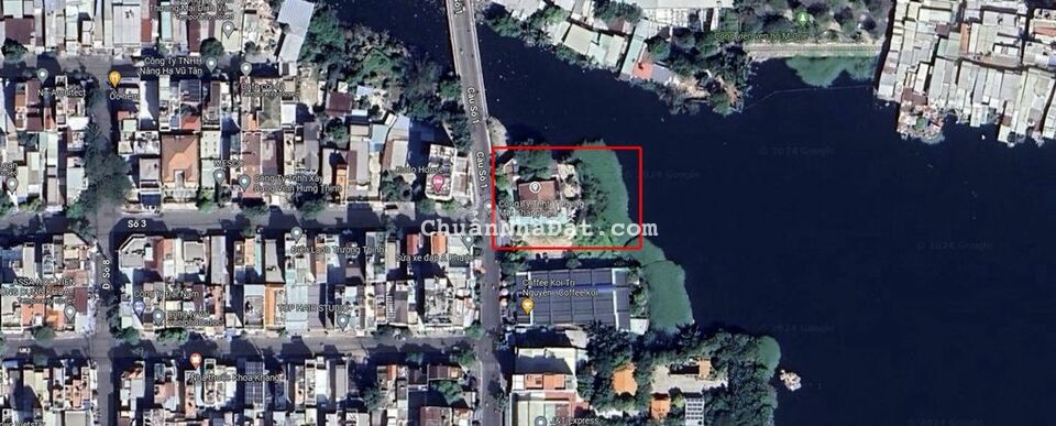 Cho thuê Biệt thự View Sông 1.000m2 mặt tiền đường số 10 Tân Quy