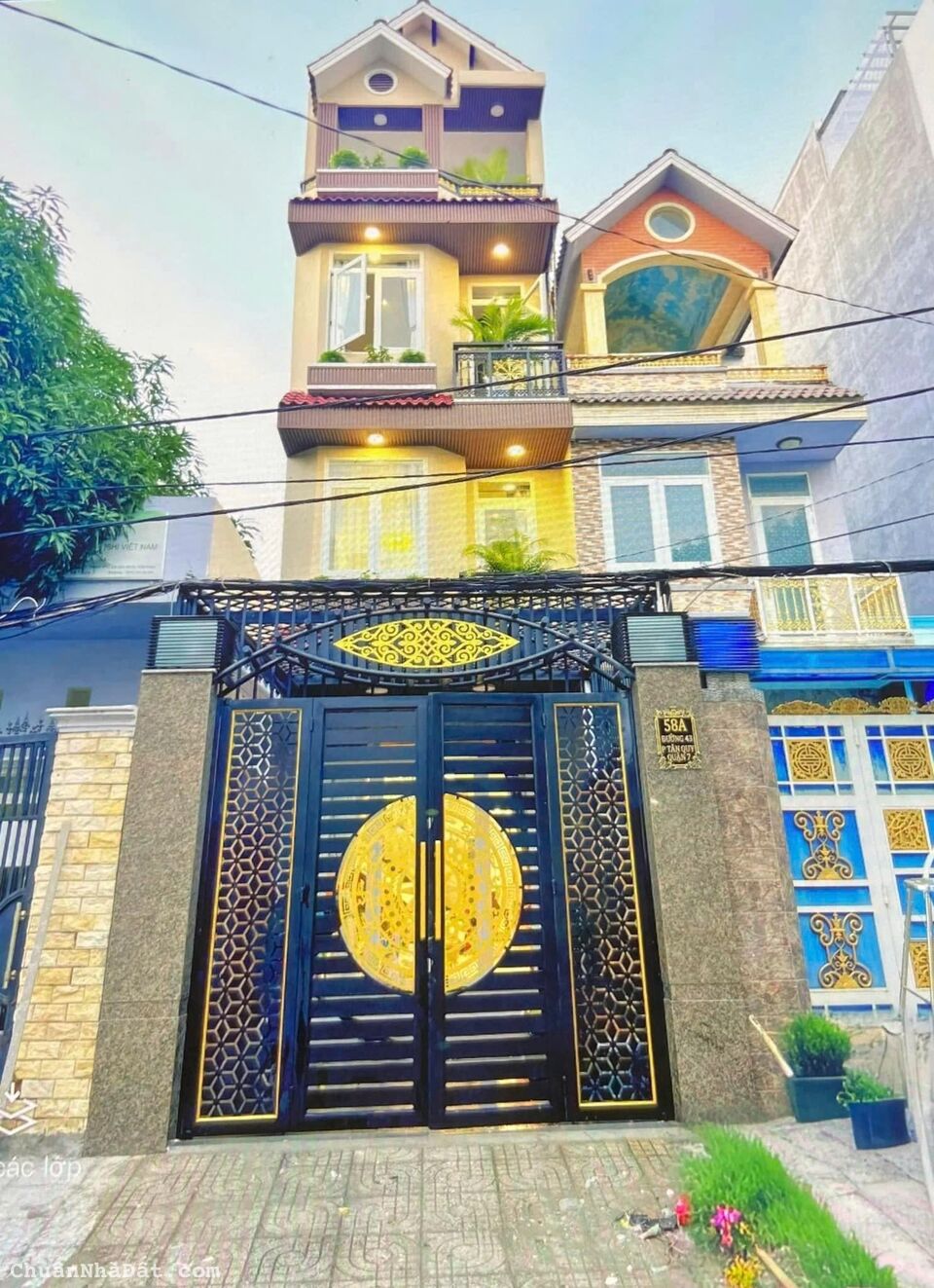 NHÀ ĐẸP MẶT TIỀN ĐƯỜNG SỐ TÂN QUY QUẬN 7