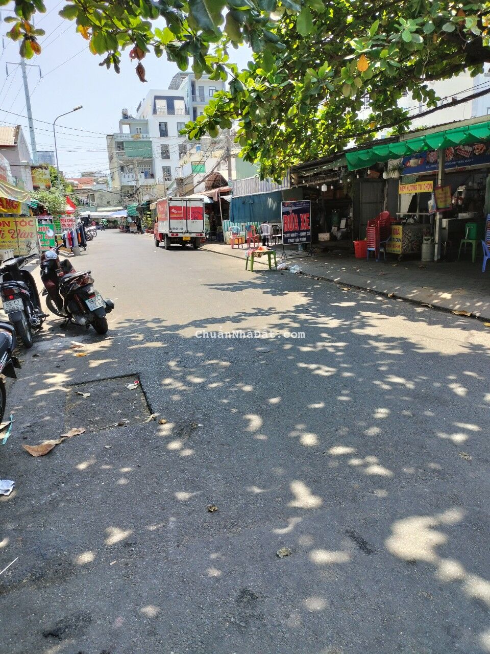 NHÀ 4 LẦU ĐƯỜNG NHỰA 8M LÝ PHỤC MAN - 12 TỶ - 0984.272.949 ĐẠT