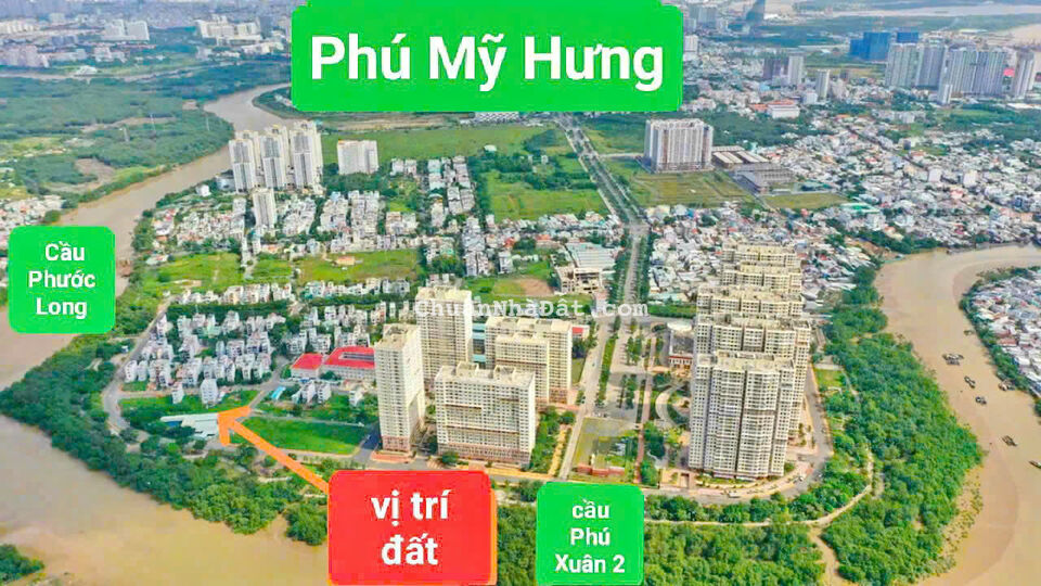 Bán lô đất 2 mặt tiền CN 90m KDC Phú Mỹ Quận 7 Bán lô đất 2 mặt tiền CN 90m KDC Phú Mỹ Quận 7