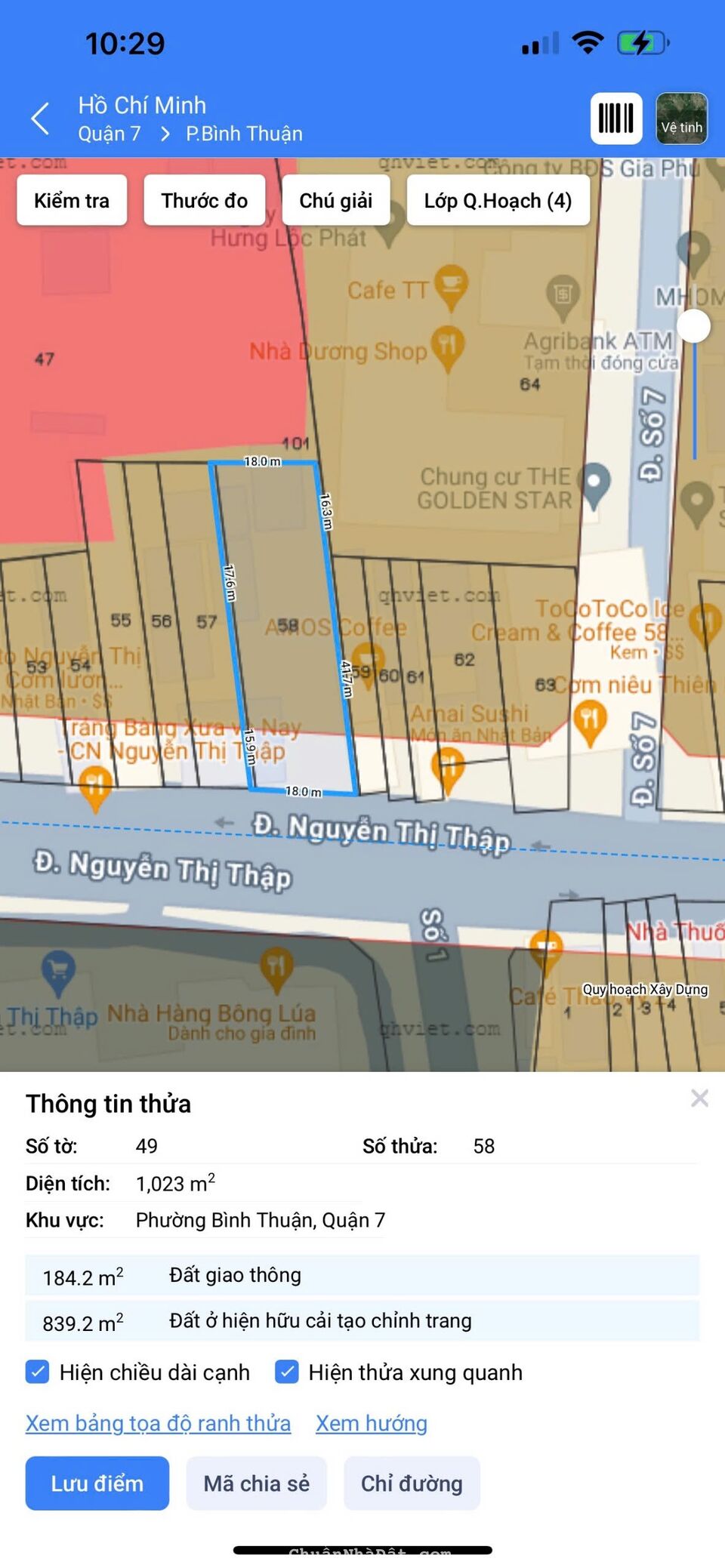 CHO THUÊ MẶT BẰNG KINH DOANH NGUYỄN THỊ THẬP - 150TR/TH