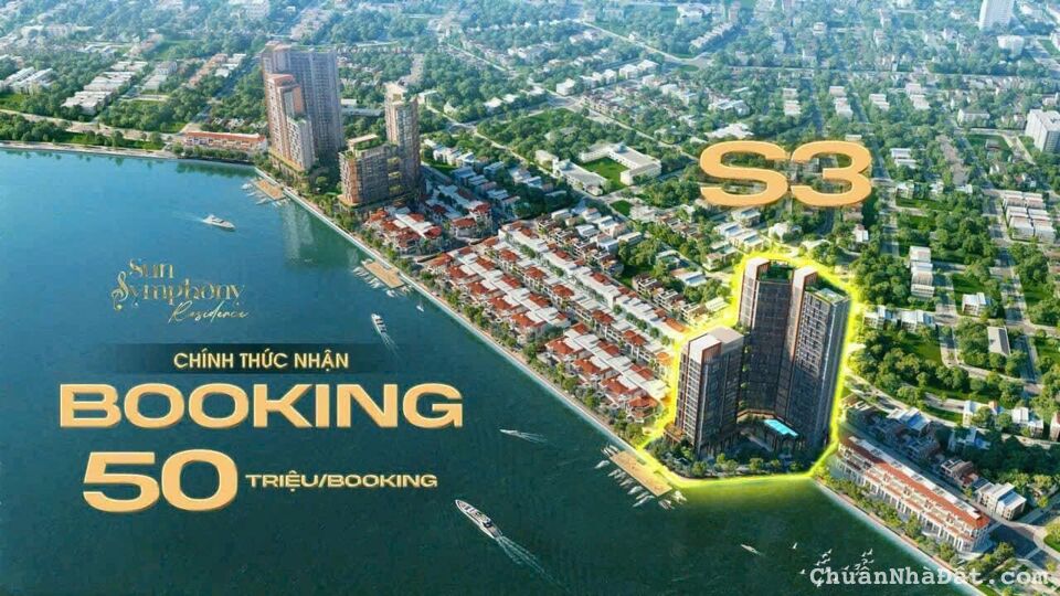 Nhận booking toàn S3 chỉ 50tr/vị trí - TÒA NGẮM PHÁP HOA ĐẸP NHẤT THE SYMPHONY