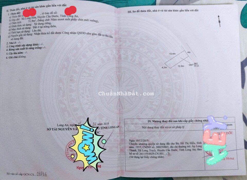 GIẢM GIÁ SỐC bán nhà đường 835 gần ngã tư Xoài Đôi - Giá 1ty320 SHR