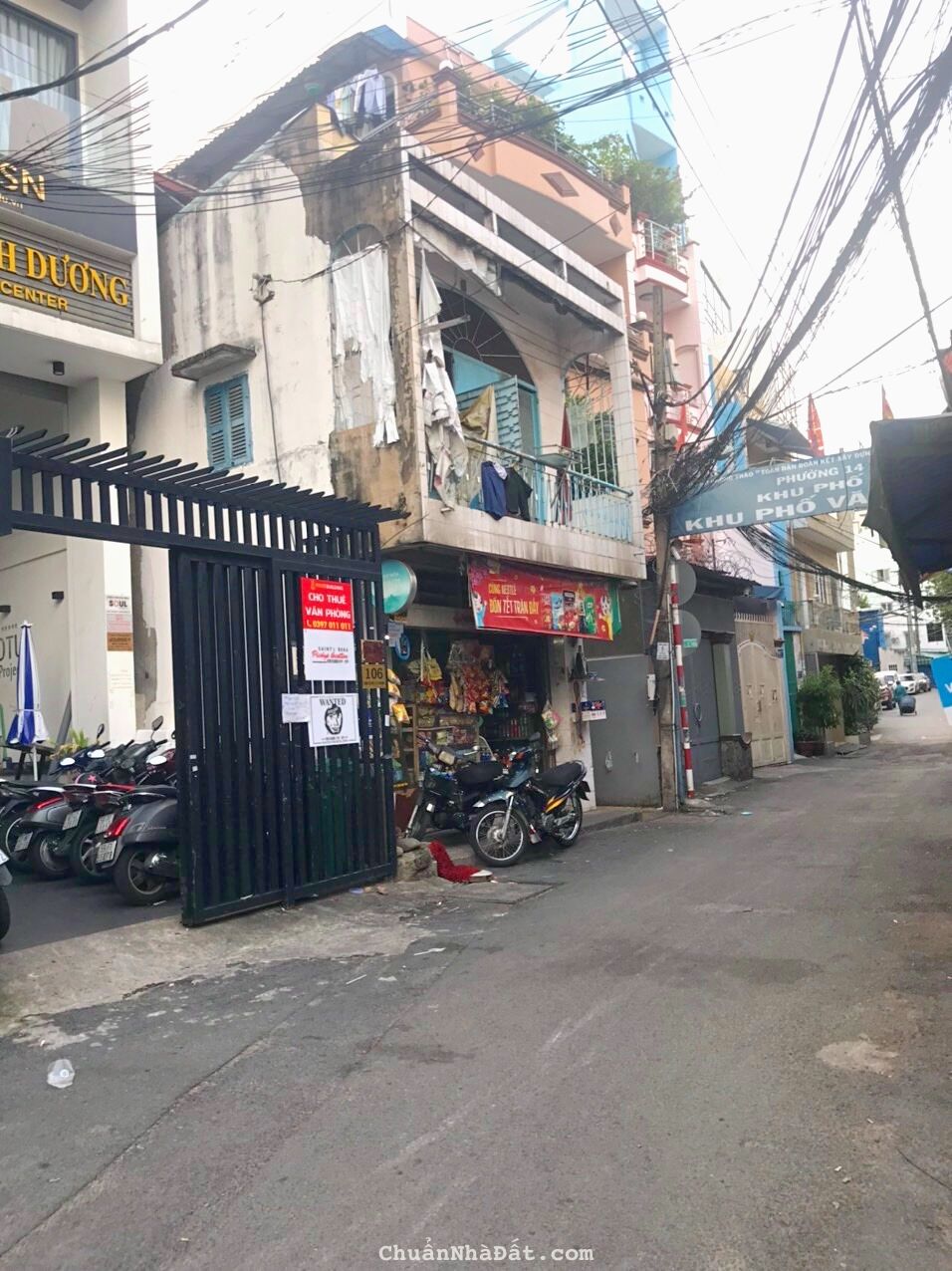 Cho thuê văn phòng Trần Quang Diệu, P.14, Quận 3.