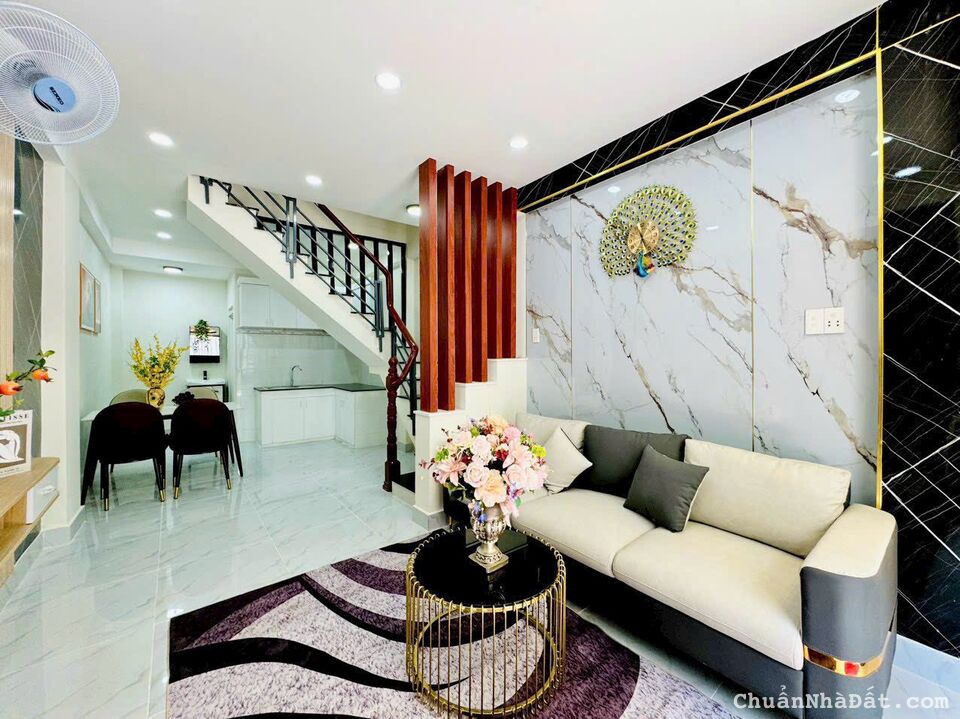 Giá hời 1 tỷ 750 triệu căn 47,5m2 đường số 9, phường 16, Gò Vấp, hẻm trước nhà 4m.