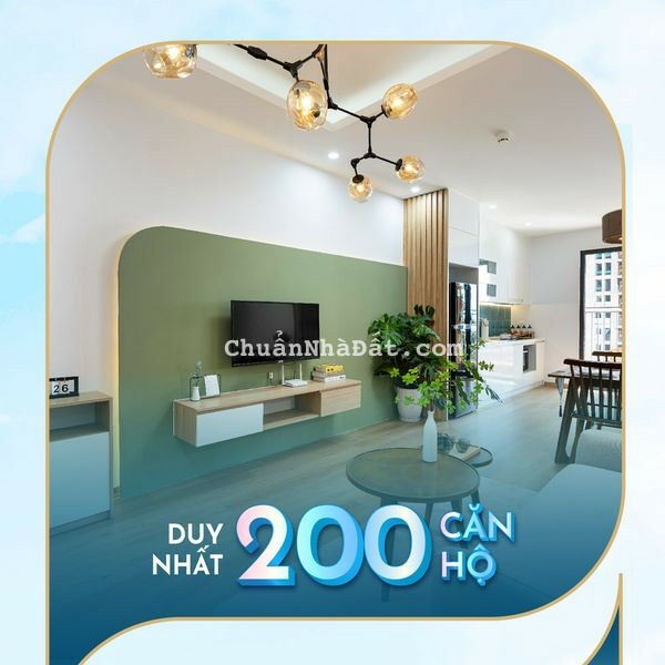 Chỉ với 400tr là đã có ngay căn hộ cao cấp thiết kế Nhật và 4 mặt view thoáng tại Đà Nẵng