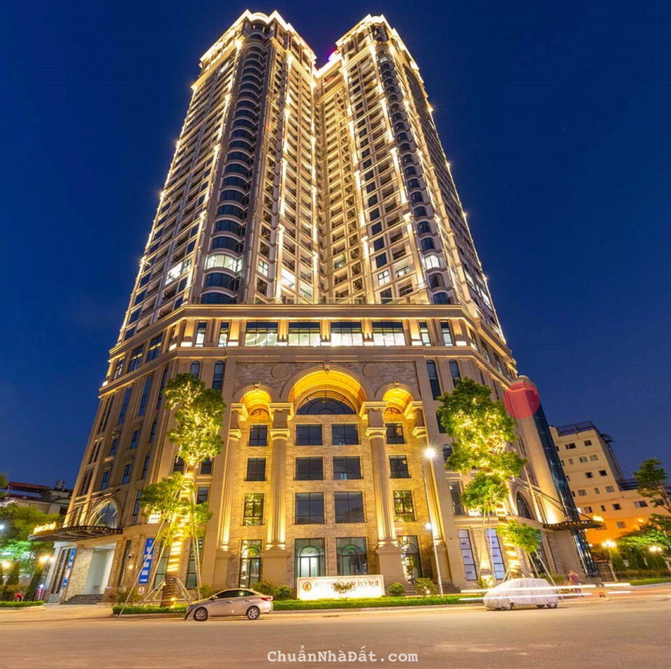  Bán Gấp  Penthouse tòa Hateco Laroma Huỳnh Thúc Kháng 190m2 thông tầng nhà thô