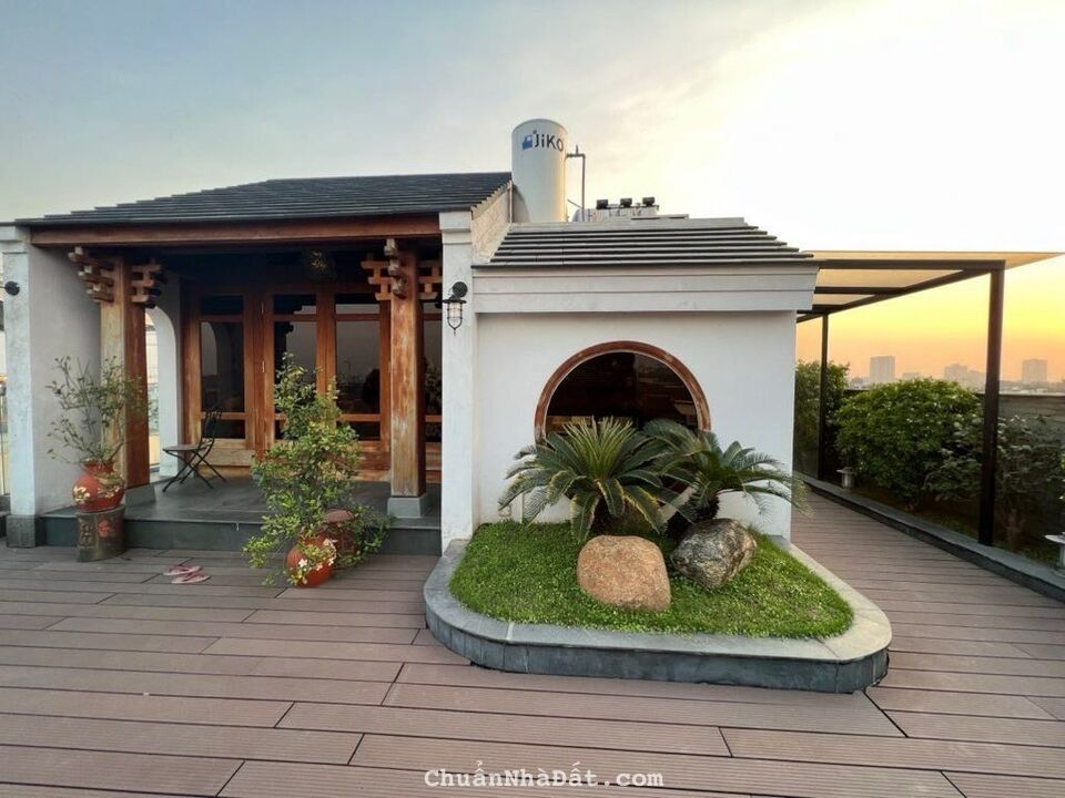 BÁN NHÀ PHÂN LÔ HÀO NAM 66M2 x 8 TẦNG THOÁNG TRƯỚC SAU 10M RA PHỐ VIEW HỒ