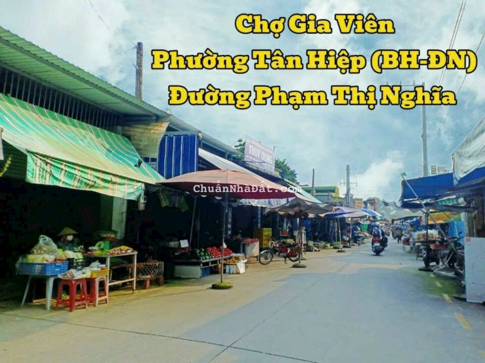 Bán Nhà 4 Tầng Mặt Tiền Chợ Gia Viên _ Đường Phạm Thị Nghĩa _ KD Buôn Bán Sầm Uất _ P. Tân hiệp. BH