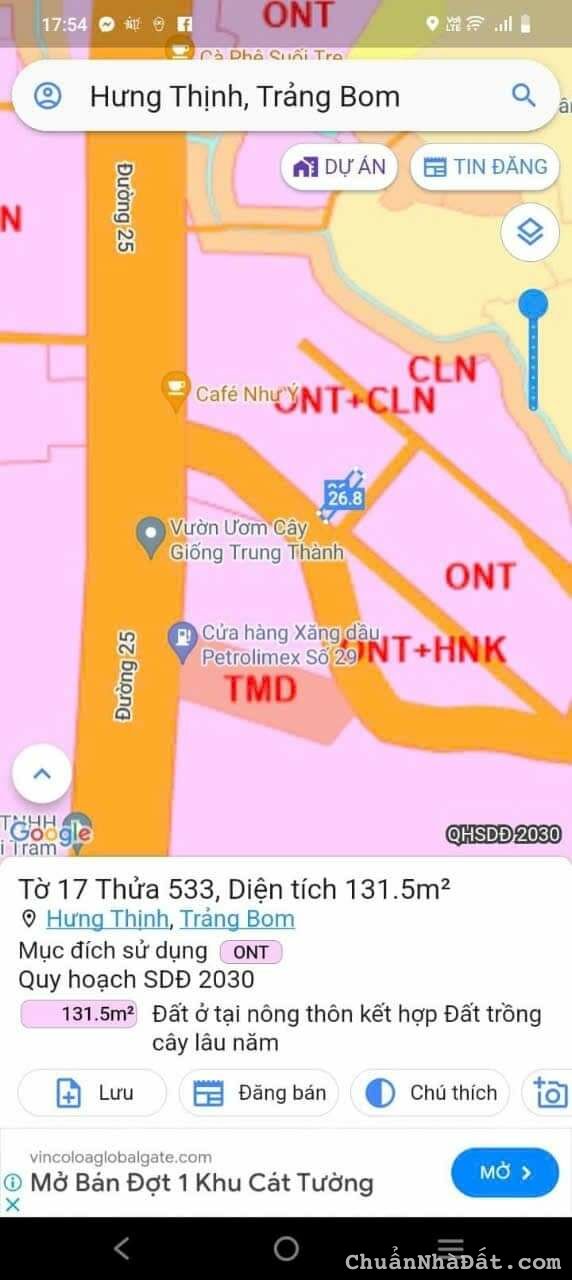 Hưng thịnh mặt tiền đường bê tông khu dân cư có thể kinh doanh buôn bán OK 