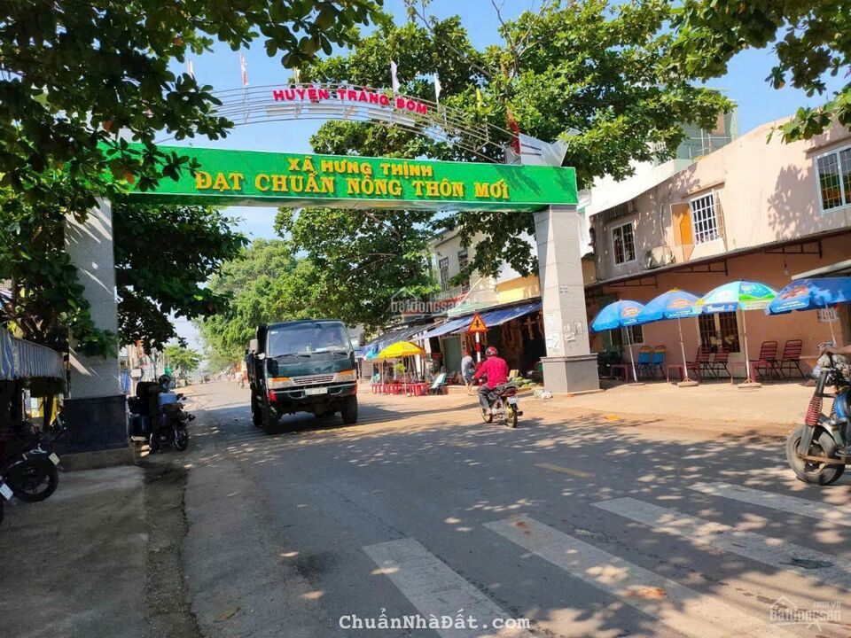 Bán L Đất 2 Mặt Tiền Đường D-20 Gần Sát Nhà Thờ GX. Mân Côi _ Ấp Hưng Phát _ Hưng Thịnh _ Trảng Bom