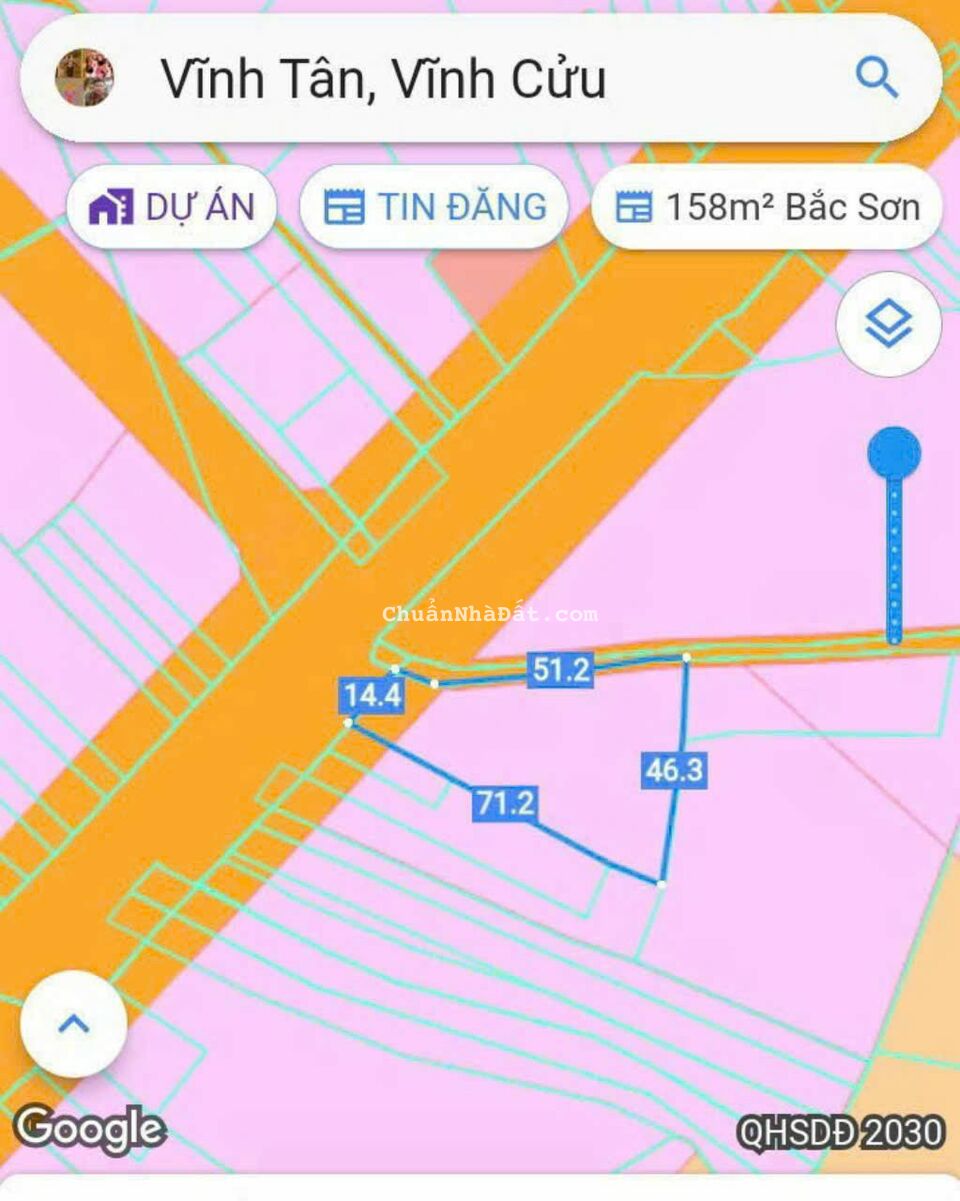 1781 m2 GÓC 2 MẶT TIỀN ĐƯỜNG DT-767 _ TT VĨNH TÂN _ VĨNH CỬU _ ĐN 1781 m2 GÓC 2 MẶT TIỀN ĐƯỜNG DT-767 _ TT VĨNH TÂN _ VĨNH CỬU _ ĐN