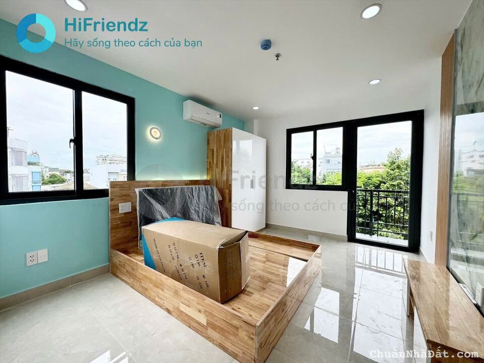 Căn hộ 1PN - Studio full nội thất, bancol thoáng mát, yên tĩnh tại Quận 2