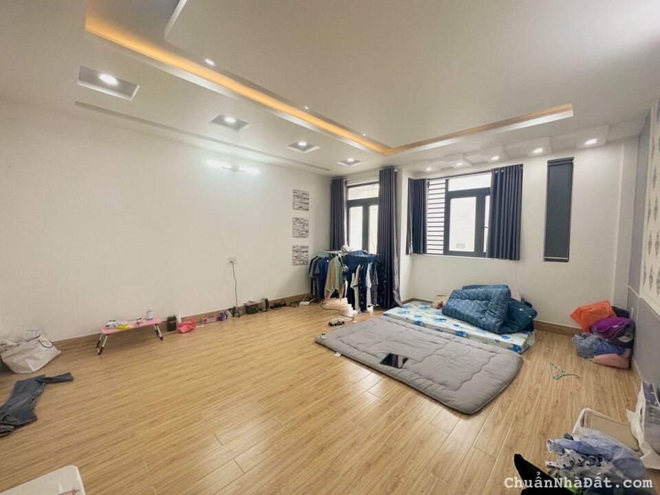 HXH- NGANG 4M, KHU KINH DOANH- PHAN ĐĂNG LƯU , DT 52M2, 5 TẦNG,5PN, 7*TỈ