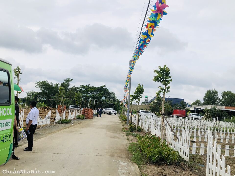 Bán đất giáp chợ Mỹ Hạnh Nam, đường DT824, 5x25, sổ hồng riêng. 1.1 tỷ Bán đất giáp chợ Mỹ Hạnh Nam, đường DT824, 5x25, sổ hồng riêng. 1.1 tỷ