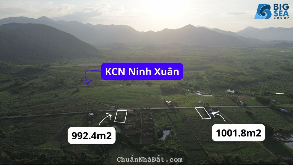 Bán 2 lô đất nền đẹp tại khu kinh tế Nam Vân Phong thuộc thị xã Ninh Hòa, tỉnh Khánh Hòa