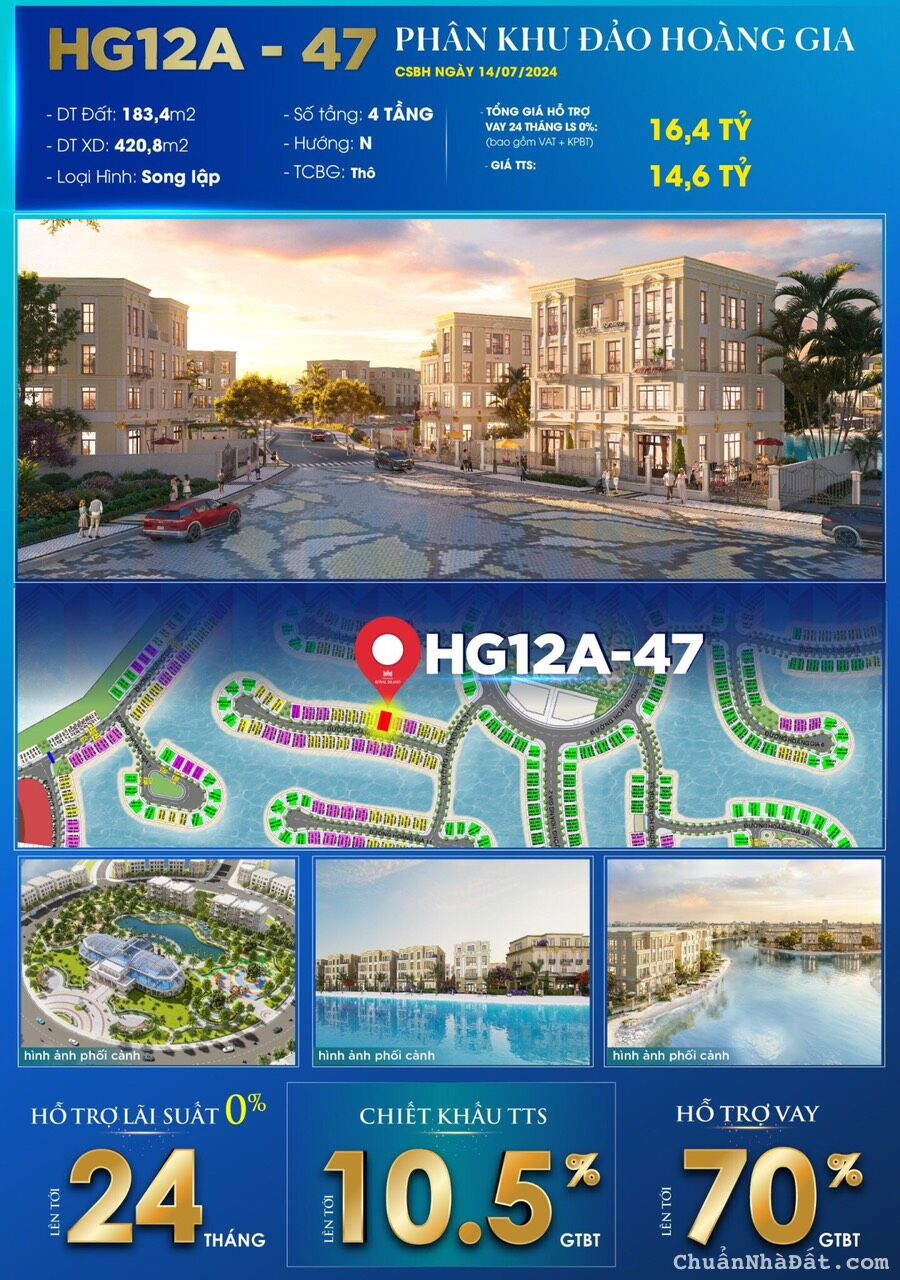 Đặc quyền sở hữu Biệt Thự Song Lập pk Hoàng Gia, giá rẻ nhất 14,6 tỷ Đặc quyền sở hữu Biệt Thự Song Lập pk Hoàng Gia, giá rẻ nhất 14,6 tỷ