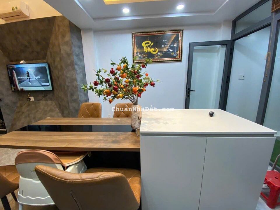 NGAY ĐẠI HỌC CÔNG NGHIỆP 4 PHƯỜNG 3 QUẬN GÒ VẤP 4M X 15M 5 TẦNG GIÁ CHỈ 9 TỶ