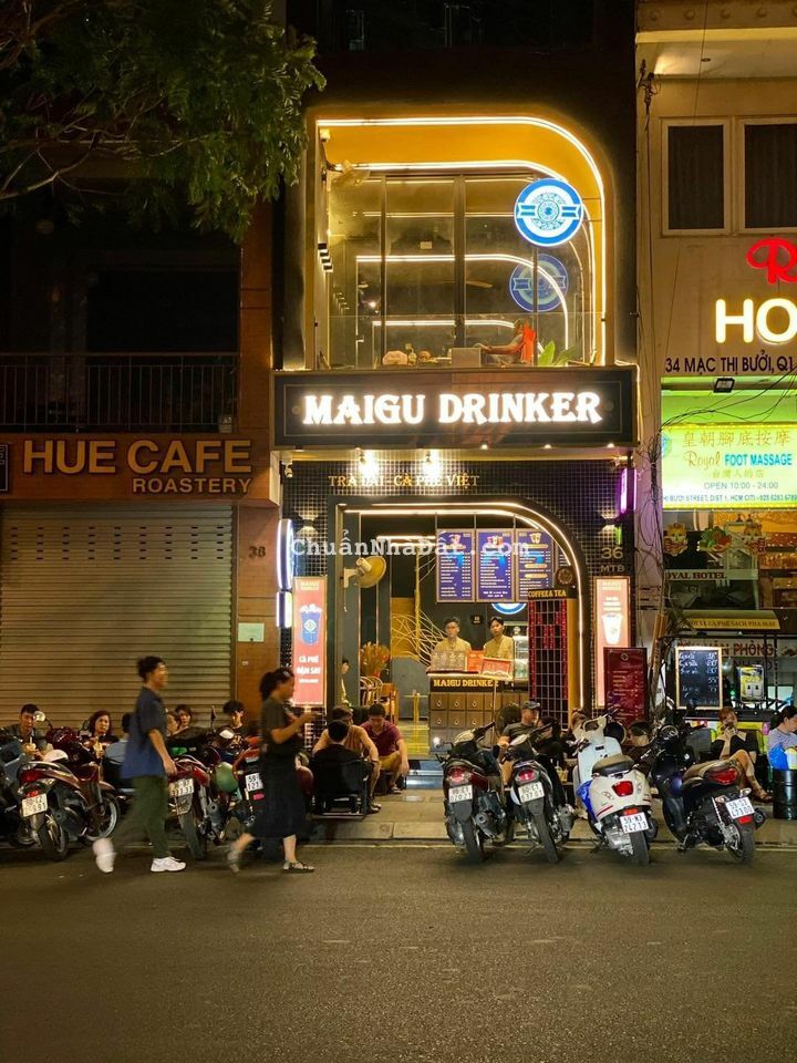 🍹 MẶT TIỀN NGUYỄN THÁI HỌC GẦN LÊ LAI QUẬN 1 - 75 TRIỆU