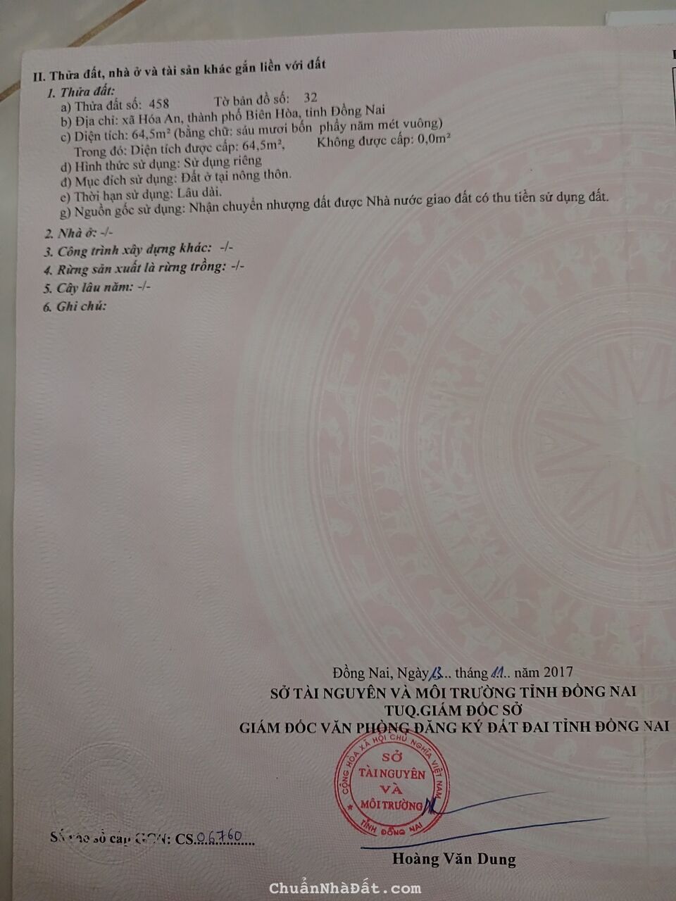 BÁN NHÀ RIÊNG CHÍNH CHỦ