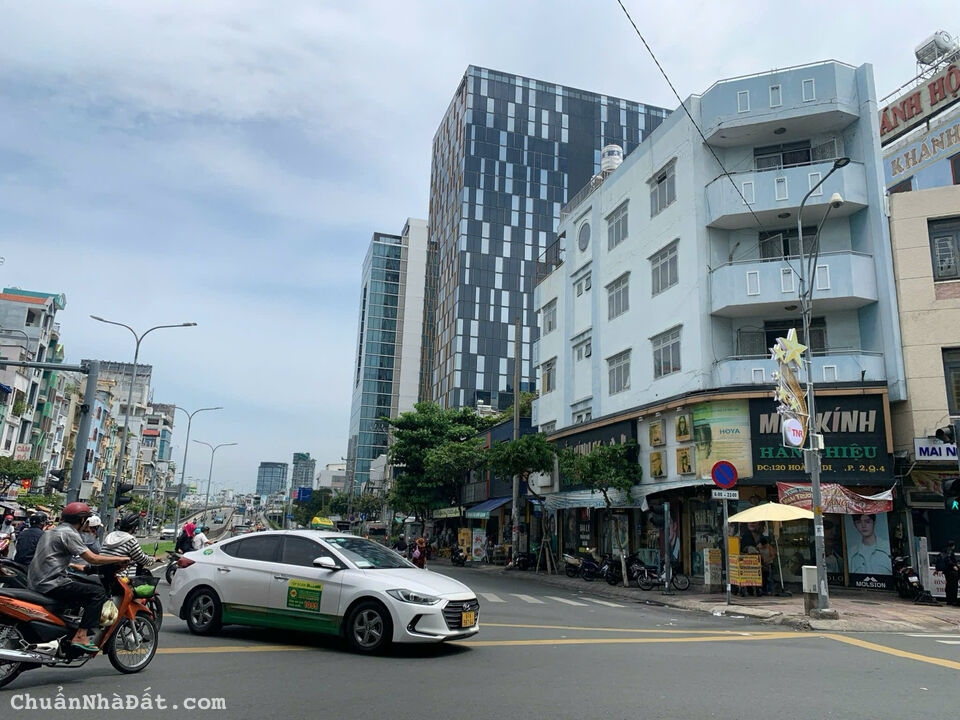 Bán nhà 120 Hoàng Diệu, Phường 12, Quận 4 Căn Góc 2 Mặt Tiền 4x20m 5 tầng HĐT 100 Tr/Tháng