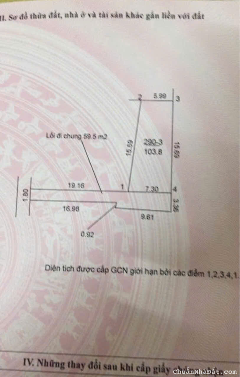 Bán đất tổ 7, TT Quang Minh, Mê Linh, HN. Gần KCN Quang Minh. DT 104m, giá 2,55 tỷ.