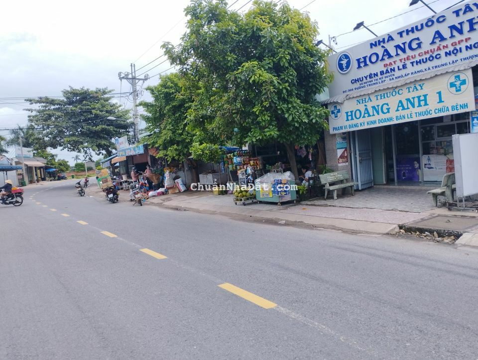 BÁN ĐẤT MT 163M2 TRUNG LẬP THƯỢNG CỦ CHI CHỈ 620TR