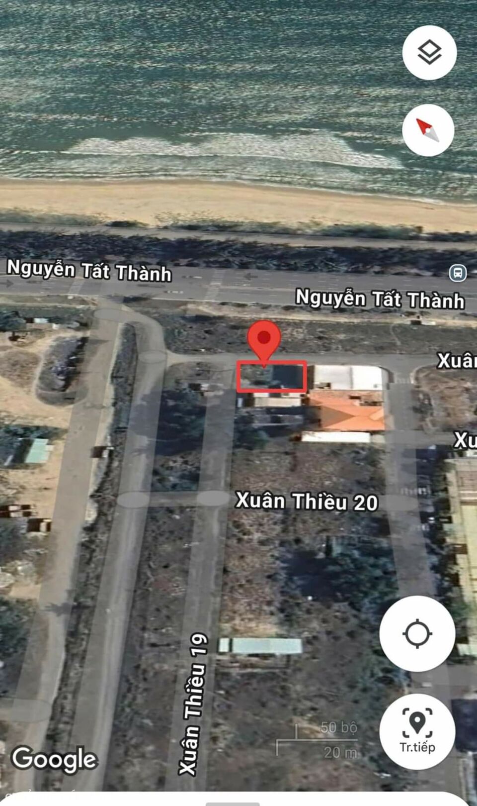 Bán lô góc 2 mặt tiền sát biển Nguyễn Tất Thành, Đà Nẵng