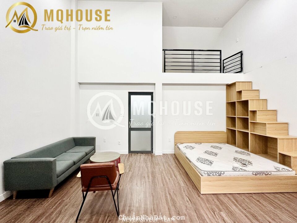 Tòa căn hộ dạng Studio_Gác_1 phòng ngủ_2 phòng ngủ_ban công, cửa sổ gần khu ẩm thực Vạn Kiếp